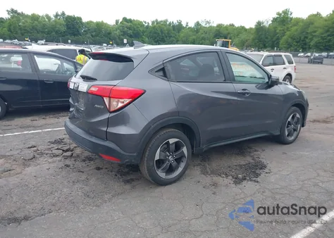 2018 Honda Hr-V Ex из США, поврежденный, VIN 3CZRU6H53JM715314